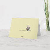 Oekraïens Hutsul Cat Kaart (Achterkant)