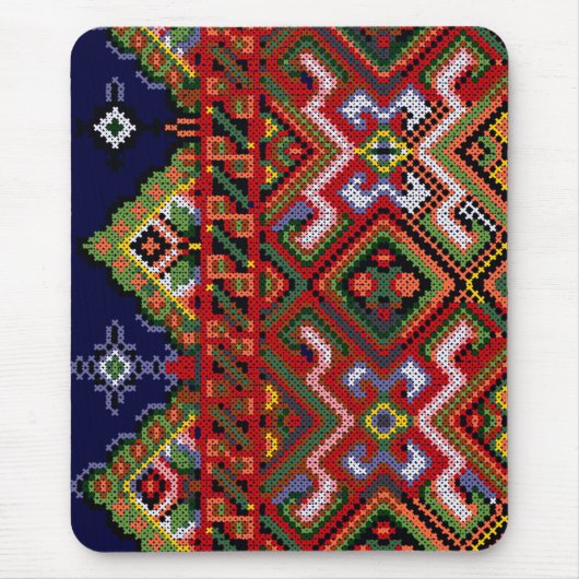 Oekraïens kruisbeeld Embroidery Mousepad Muismat (Voorkant)