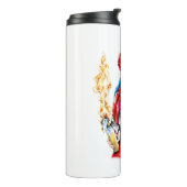 Oekraïens meisje vecht voor vrijheid thermosbeker (Gedraaid links)