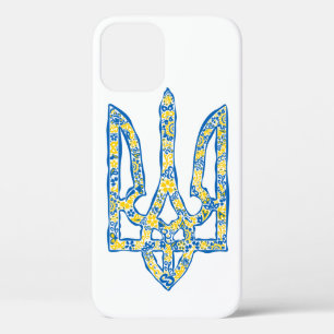 Oekraïens nationaal embleem trident tryzub etnical iPhone 12 pro hoesje
