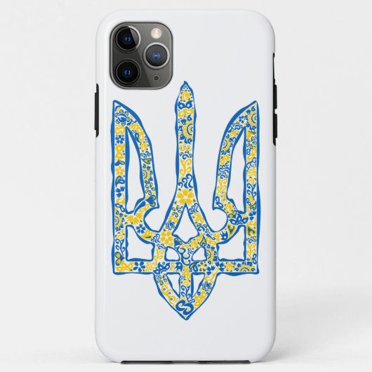 Oekraïens nationaal embleem trident tryzub etnical Case-Mate iPhone case (Achterkant)