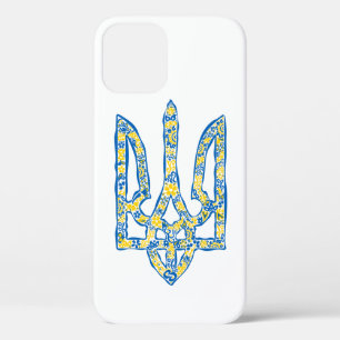 Oekraïens nationaal embleem trident tryzub etnical iPhone 12 hoesje