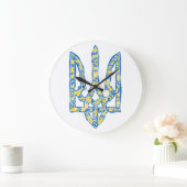 Oekraïens nationaal embleem trident tryzub etnical grote klok (Huis)