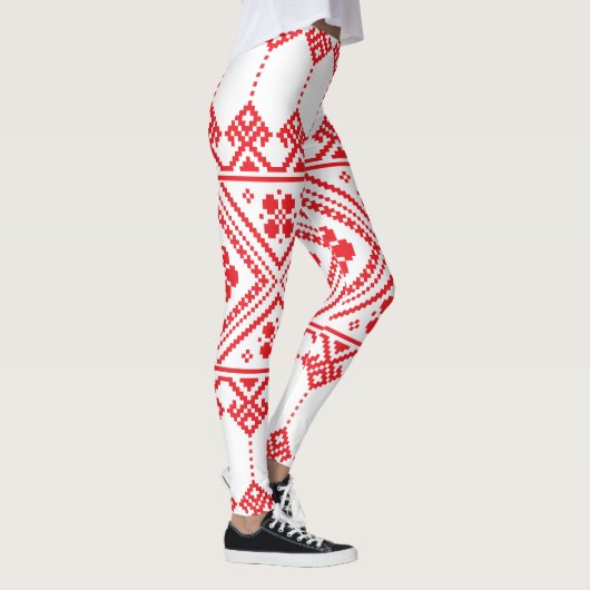 Oekraïens nationaal ontwerp aanpassen leggings (Rechts)