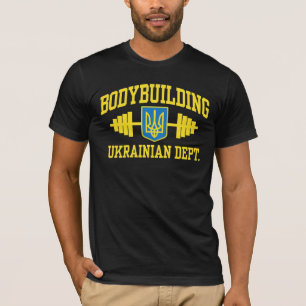 Oekraïens odybuilding t-shirt