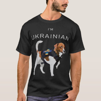 Oekraïens Patron Dog Hero Jack Russell Terrier Ik T-shirt