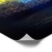 Oekraïens Poster voor Neon Sign Flag (Hoek)