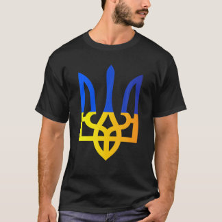 Oekraïens Trident Nationaal Symbool Oekraïense vla T-shirt