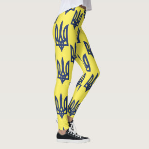 Oekraïens Trident Tryzub Oekraïense wapenstilsta Leggings