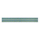 Oekraïens Tryzub Grosgrain Lint (Voorkant)