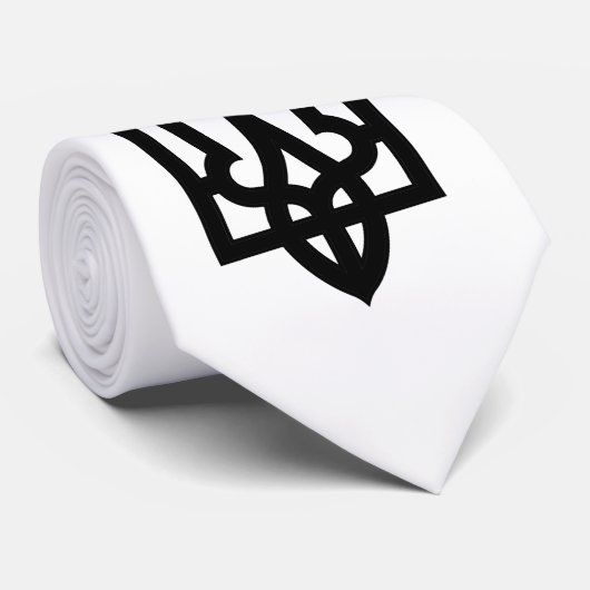 Oekraïens Tryzub Stropdas (Opgerold)