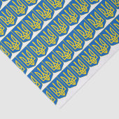 Oekraïens Tryzub Tissuepapier (Detail)