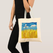 Oekraïens vlaggenlandschap tote bag (Voorkant (product))