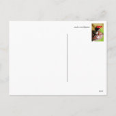 Oekraïens Wooden Easter Hen Briefkaart (Achterkant)