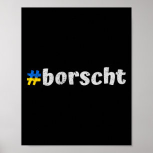 Oekraïense Borsjtsj Grappig Oekraïne Traditioneel Poster