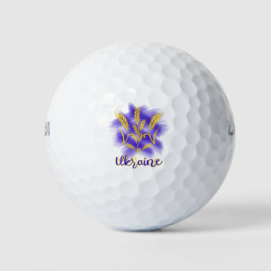 Oekraïense drietand gemaakt van tarweoor golfballen