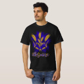 Oekraïense drietand gemaakt van tarweoor t-shirt (Voorkant volledig)