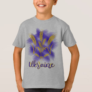 Oekraïense drietand gemaakt van tarweoor t-shirt