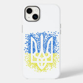Oekraïense embleem drietand tryzub verstrooiing ha Case-Mate iPhone case (Achterkant)