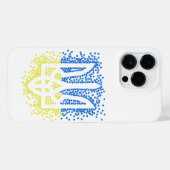 Oekraïense embleem drietand tryzub verstrooiing ha iPhone hoesje (Achterkant horizontaal)