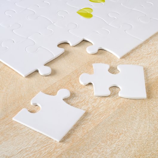 Oekraïense embleem drietand tryzub verstrooiing ha legpuzzel (Zijkant)