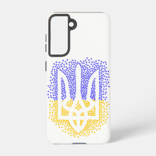 Oekraïense heraldiek drietand tryzub verstrooiing  samsung galaxy hoesje