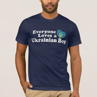 Oekraïense jongen t-shirt