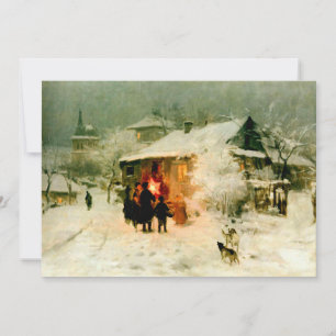 Oekraïense kerstCarolers Feestdagenkaart