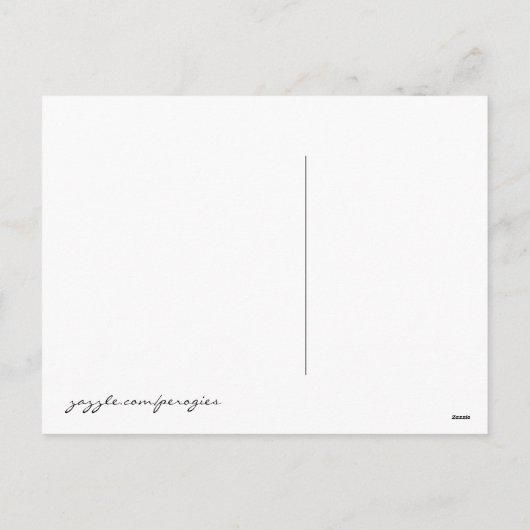 Oekraïense kerstversiering Oekraïense volkskunst Feestdagenkaart (Achterkant)