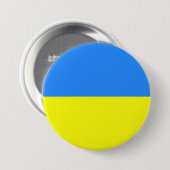 Oekraïense kleuren, Oekraïense vlag, Button (Voorkant /achterkant)