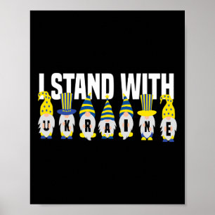 Oekraïense minnaar Ik sta achter Oekraïne Grappige Poster