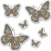 Oekraïense monarch contour Sticker (Voorkant)