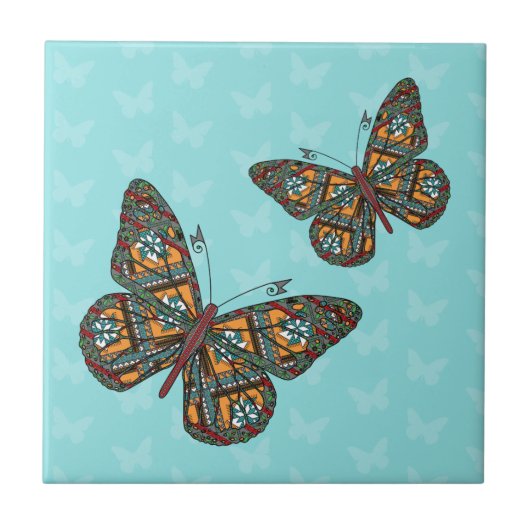 Oekraïense monarch Tile Tegeltje (Voorkant)