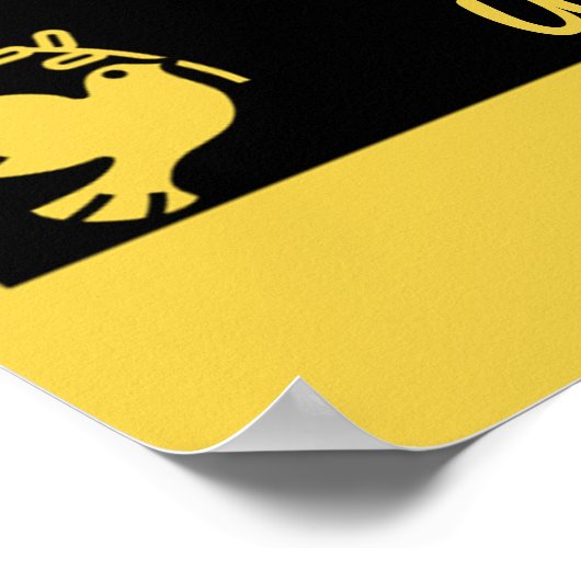 Oekraïense oorlogsoverwinning poster (Hoek)