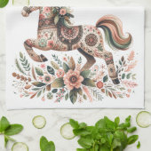 Oekraïense paardenvolk theedoek (Gevouwen)