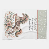 Oekraïense paardenvolk theedoek (Horizontaal)