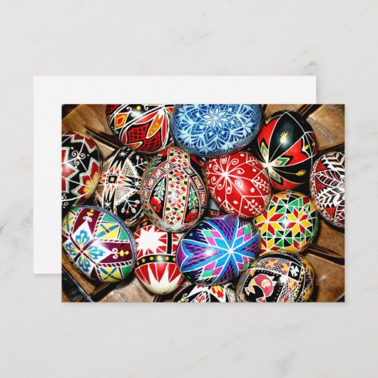 Oekraïense Paaseieren (Voorkant / Achterkant)