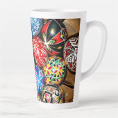 oekraïense paaseieren latte mok (Rechts)