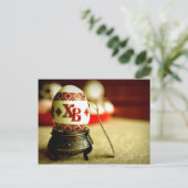 Oekraïense Pasen Feestdagenkaart (Staand voorkant)