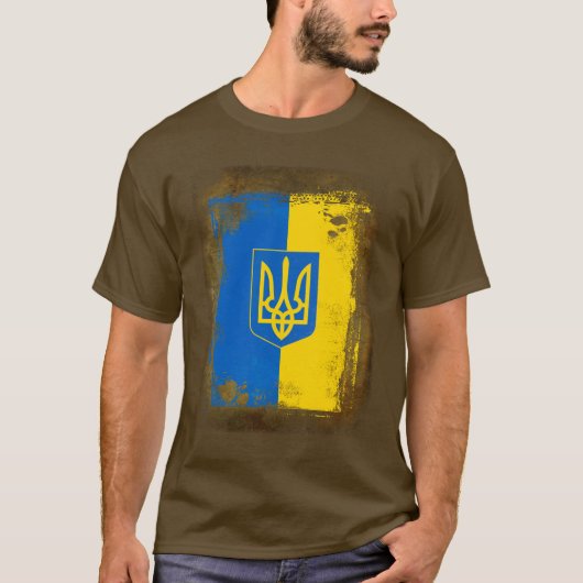 Oekraïense patriot t-shirt (Voorkant)