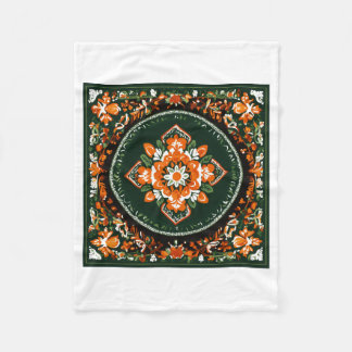 Oekraïense patroondekens fleece deken