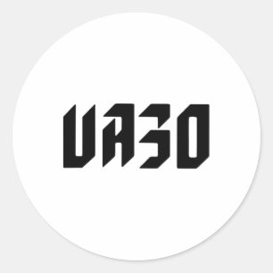 Oekraïense president Volodymyr Zelensky - Ua30 Ukr Ronde Sticker