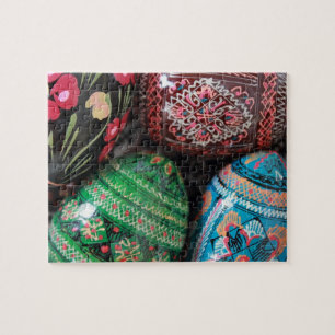 Oekraïense pysanky - eitjes legpuzzel