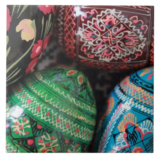 Oekraïense pysanky - eitjes tegeltje (Voorkant)