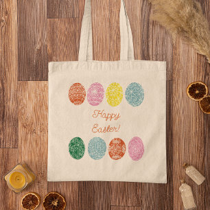 Oekraïense Pysanky Versierde Eieren Gelukkig Pasen Tote Bag