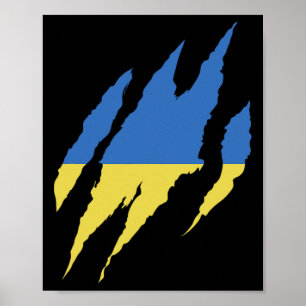 Oekraïense Quote Oekraïne Vlag Oekraïense T-shirt Poster