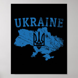 Oekraïense shirt Zelensky Oekraïense Tryzub patrio Poster