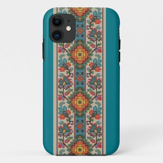 Oekraïense Slavic Embroidery Phone Case (Achterkant)