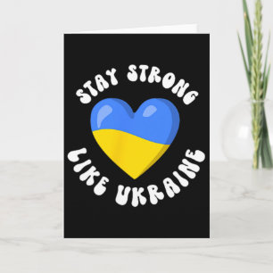 Oekraïense steun Oekraïne Vlag Oekraïense Liefde I Kaart