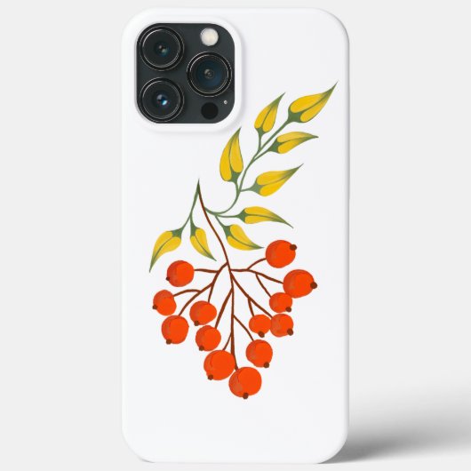 Oekraïense stijl viburnum tak. Oekraïne Case-Mate iPhone Case (Achterkant)